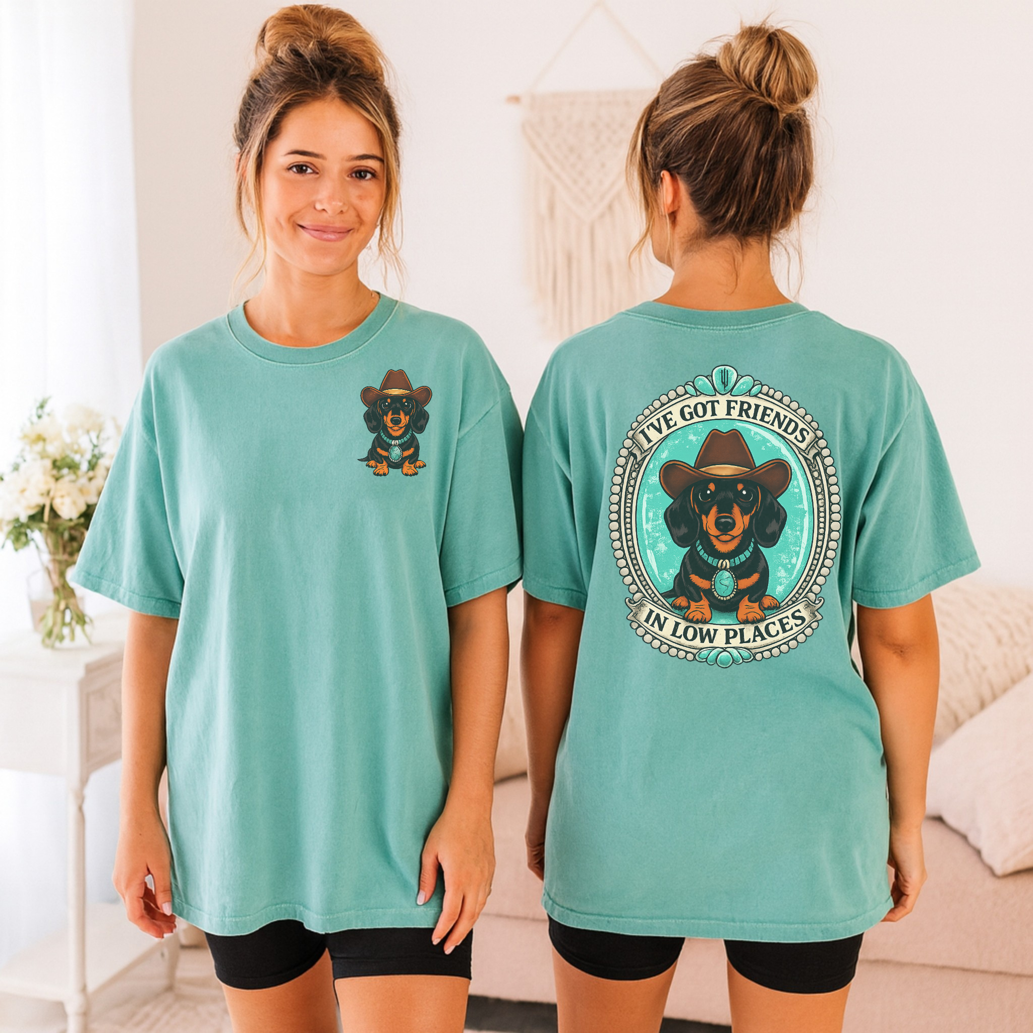 Ive Got Friends in Low Places Dachshund Shirt